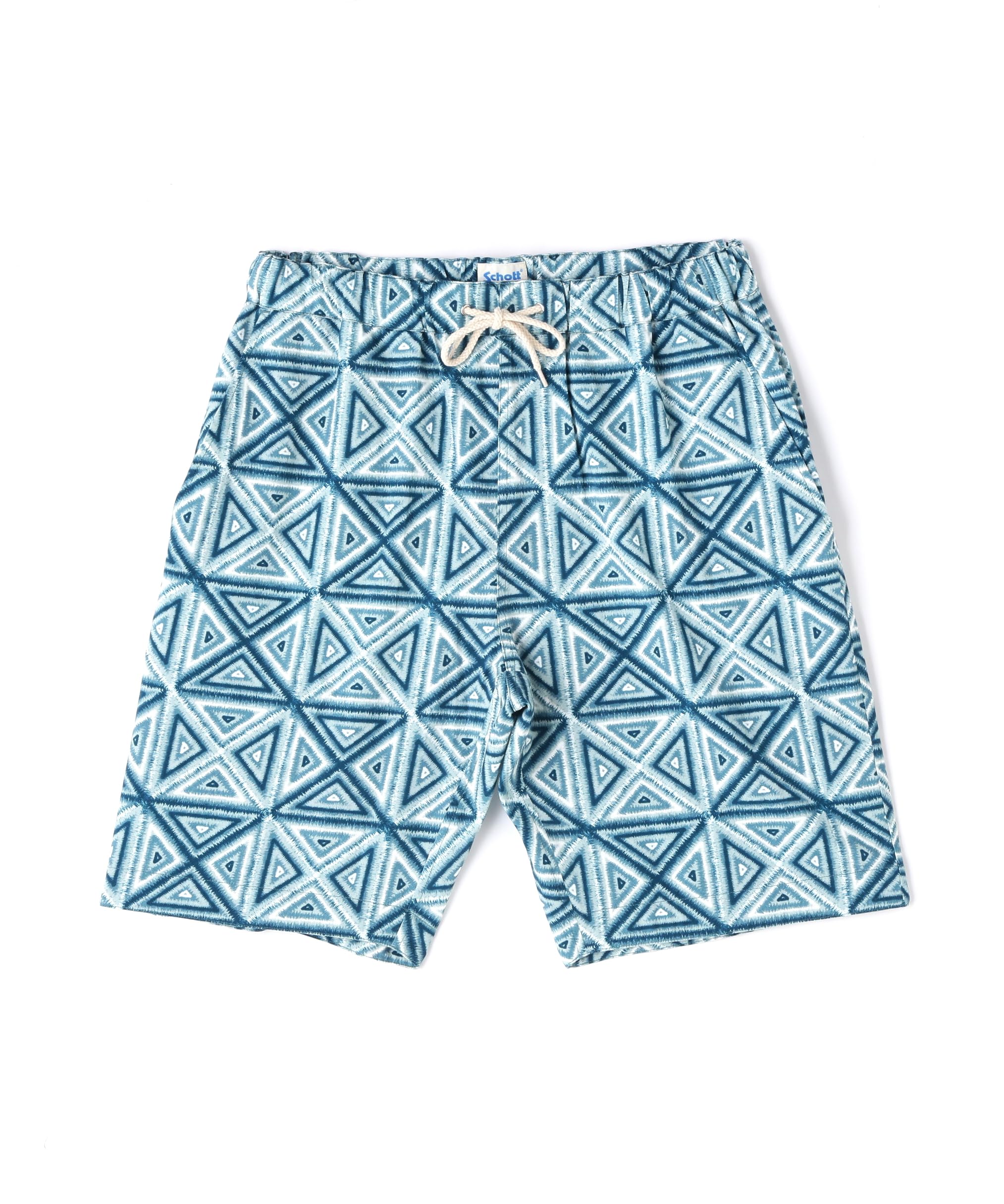 Schott Hawaiian Shorts GEOMETRIC TRIANGLE (782-4113010), Men s Medium, Size 391, Sax
Schott Hawaiian Shorts GEOMETRIC TRIANGLE (782-4113010), Men s Medium, Size 391, Sax