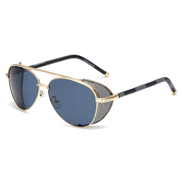 Steampunk Sunglasses Brand Design Men Women Vintage Metal Punk Sun glasses UV400 Shades Eyewear
Steampunk Sunglasses Brand Design Men Women Vintage Metal Punk Sun glasses UV400 Shades Eyewear