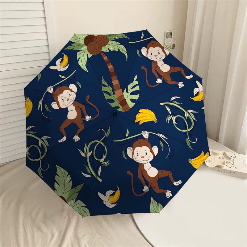1PC Monkey Banana Umbrella-8-Rib Reinforced, Automatic Open, Lightweight & Durable, Cute Fashion Accessory for Outdoor-T359
1PC Monkey Banana Umbrella-8-Rib Reinforced, Automatic Open, Lightweight & Durable, Cute Fashion Accessory for Outdoor-T359