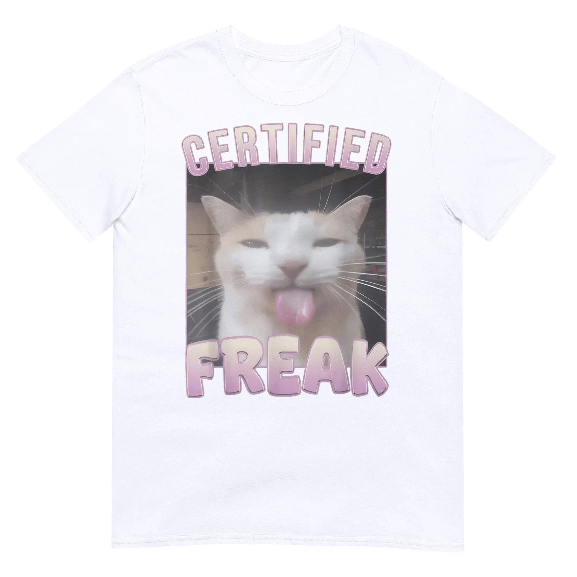 Plus Size Certified Freak Funny Cat Tshirt Unisex Men Women Opium Merch Fashion Big Size Top Short Sleeve Letter Print Tee 2XL
Plus Size Certified Freak Funny Cat Tshirt Unisex Men Women Opium Merch Fashion Big Size Top Short Sleeve Letter Print Tee 2XL