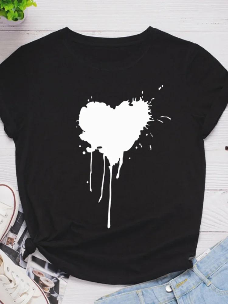 Melting Heart Print Women T Shirt Short Sleeve O Neck Loose Women Tshirt Ladies Tee Shirt Tops Clothes Camisetas Mujer XXXL світло-сірого кольору
Melting Heart Print Women T Shirt Short Sleeve O Neck Loose Women Tshirt Ladies Tee Shirt Tops Clothes Camisetas Mujer XXXL світло-сірого кольору