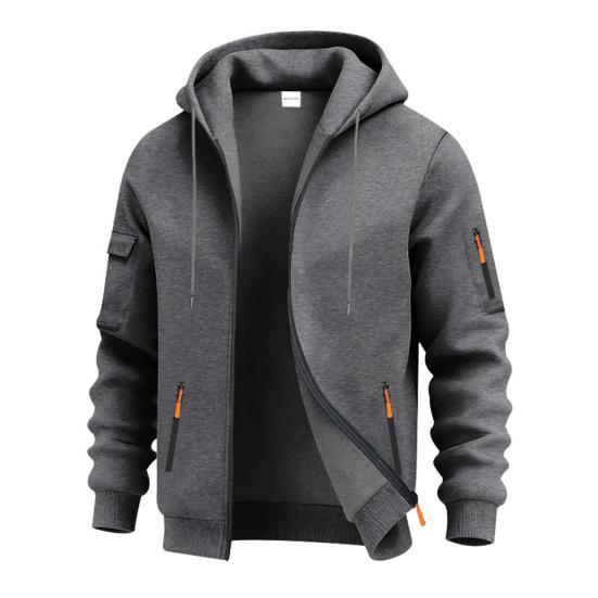Чоловіча товста худі на блискавці, тепла толстовка з капюшоном та кишенями на блискавці, повсякденна спортивна куртка для осені та зими, для спортзалу, щоденних справ, вуличного одягу M темно-сірий
Чоловіча товста худі на блискавці, тепла толстовка з капюшоном та кишенями на блискавці, повсякденна спортивна куртка для осені та зими, для спортзалу, щоденних справ, вуличного одягу M темно-сірий