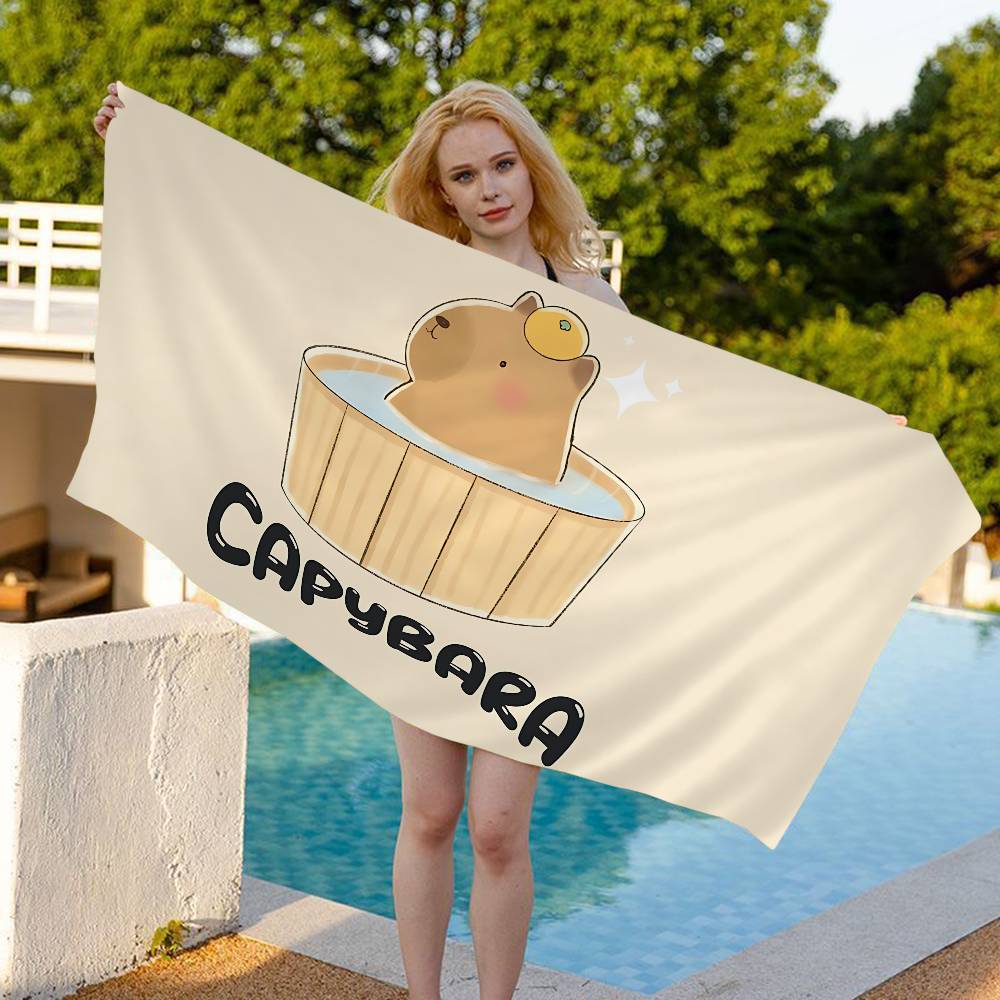 cute Cartoon Animal C-Capybara Beach Towel Colorful Bath Towels For Girl Microfiber Quick Dry Sand Free Beach Yoga Spa W30*H60(CM)
cute Cartoon Animal C-Capybara Beach Towel Colorful Bath Towels For Girl Microfiber Quick Dry Sand Free Beach Yoga Spa W30*H60(CM)