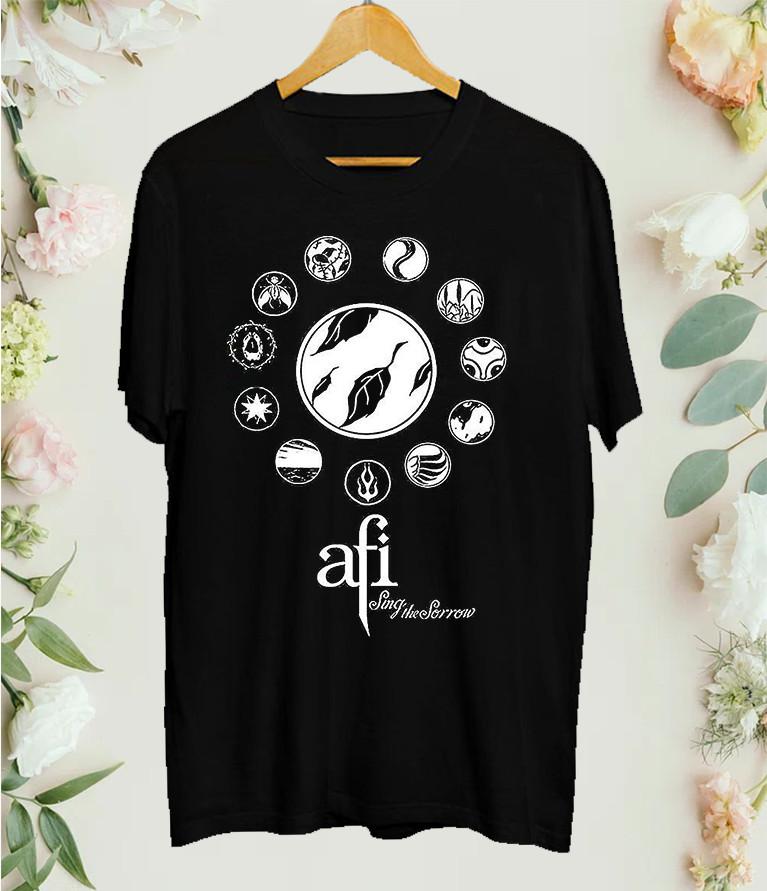 Afi Band Sing The Sorrow Short Sleeve Unisex TShirt All Size CS66 Unisex T-Shirt S
Afi Band Sing The Sorrow Short Sleeve Unisex TShirt All Size CS66 Unisex T-Shirt S