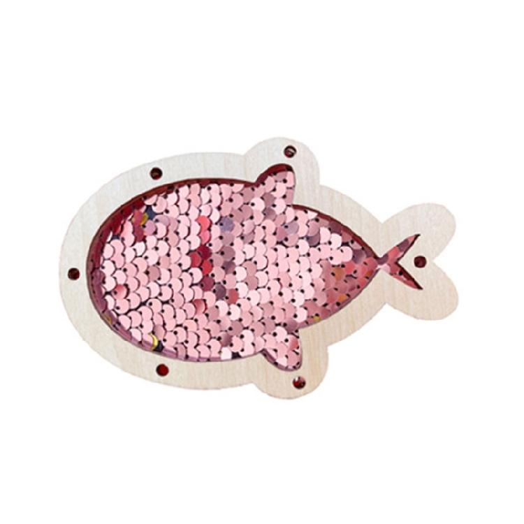 Creative Sequined Fish for Sensory Busy Boards Making for Boys and Girls Improving Fine Motor Skill and Creativity рожевий
Creative Sequined Fish for Sensory Busy Boards Making for Boys and Girls Improving Fine Motor Skill and Creativity рожевий