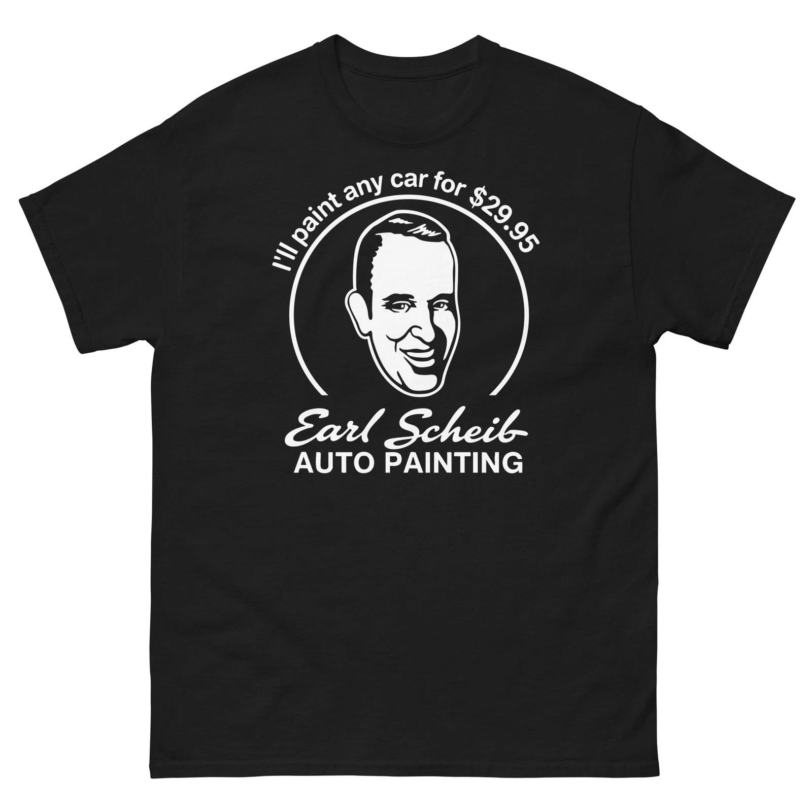 Earl Scheib Auto Painting Graphic 100% Cotton T-shirt Mens Tees Top Unisex classic tee S
Earl Scheib Auto Painting Graphic 100% Cotton T-shirt Mens Tees Top Unisex classic tee S