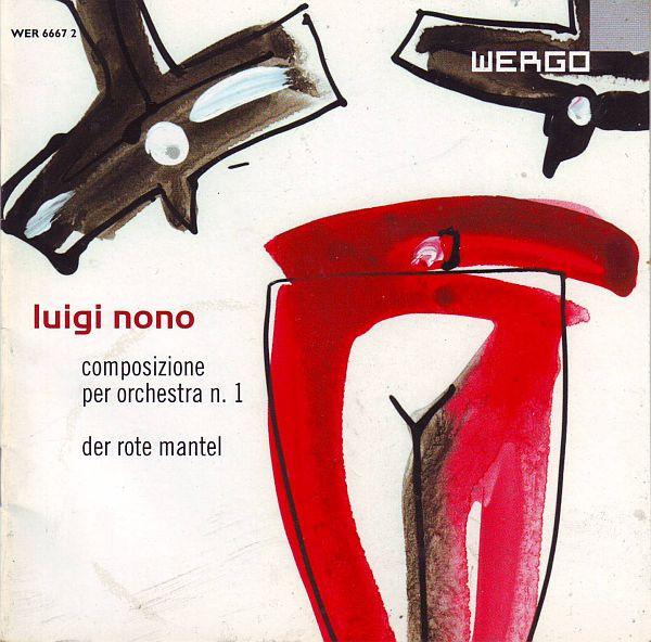 CD LUIGI NONO Composizione Per Orchestra N. 1 D WER66672 WERGO 2004 Germany Classical Used
CD LUIGI NONO Composizione Per Orchestra N. 1 D WER66672 WERGO 2004 Germany Classical Used