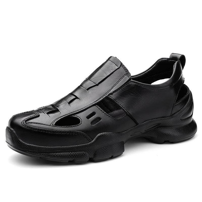 Увеличение роста 6 см мужские сандалии кожаные полые дышащие туфли мужские повседневные универсальные нескользящие с мягкой подошвой кожаные сандалии 36
Увеличение роста 6 см мужские сандалии кожаные полые дышащие туфли мужские повседневные универсальные нескользящие с мягкой подошвой кожаные сандалии 36