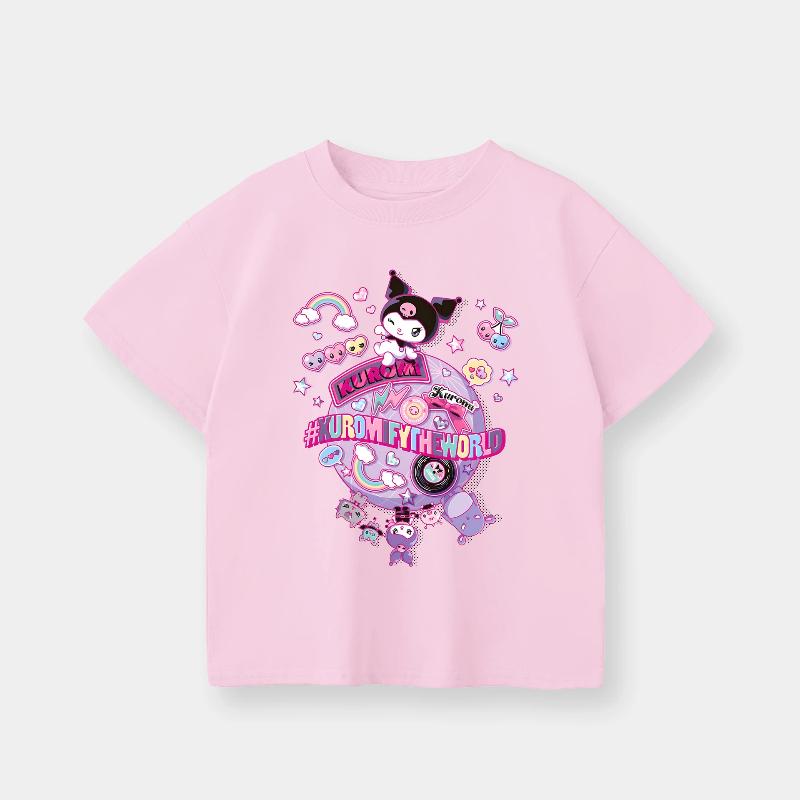Sanrio Family Kuromi Melody Cartoon Printed Summer New Round Neck Half Sleeve Parent Child Wear Pure Cotton Top 130 розовый
Sanrio Family Kuromi Melody Cartoon Printed Summer New Round Neck Half Sleeve Parent Child Wear Pure Cotton Top 130 розовый