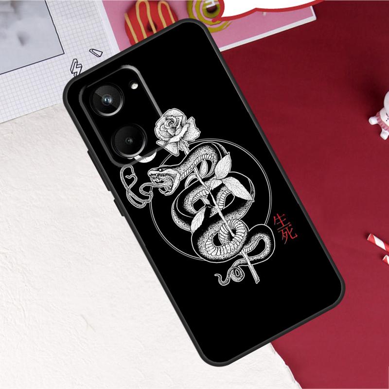 Fashion Snake Flower For Realme C75 C71 C55 C53 C67 C61 C33 C63 C51 C65 GT7 15 Pro 10 11 12 13 14 Pro Plus Case Realme 11 Pro
Fashion Snake Flower For Realme C75 C71 C55 C53 C67 C61 C33 C63 C51 C65 GT7 15 Pro 10 11 12 13 14 Pro Plus Case Realme 11 Pro