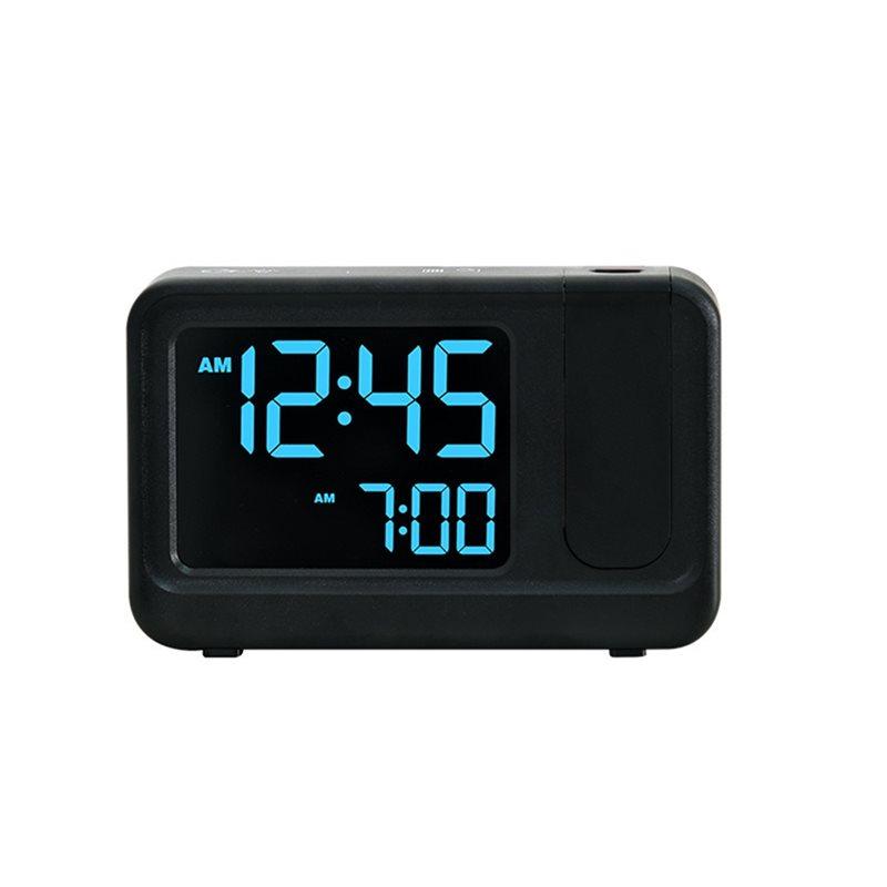 A20F-Simple LCD Digital Multifunctional Projector Alarm Clock Bedside Alarm Table Mute Alarm Clock Electronic Clock чорний
A20F-Simple LCD Digital Multifunctional Projector Alarm Clock Bedside Alarm Table Mute Alarm Clock Electronic Clock чорний