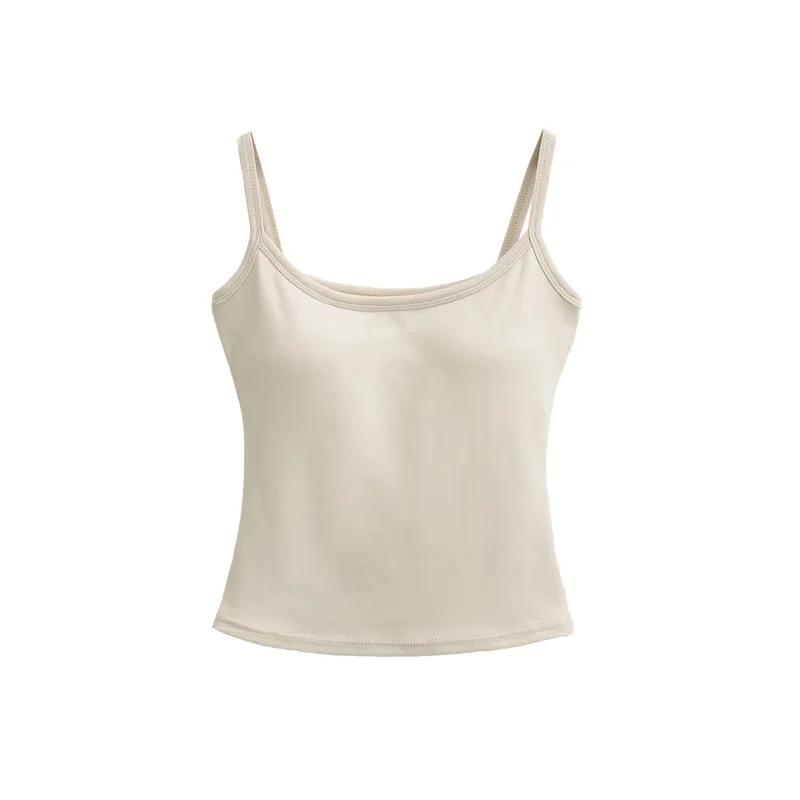 American Retro Built-in Bra Camisole: Women s Sweet & Spicy Solid Color Tank Top for Summer Small абрикосовый
American Retro Built-in Bra Camisole: Women s Sweet & Spicy Solid Color Tank Top for Summer Small абрикосовый