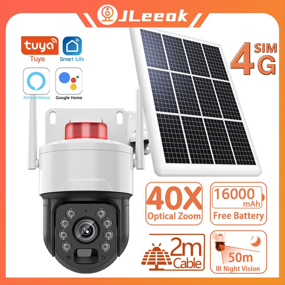 Jleeok Tuya Outdoor 4K 8MP Солнечная батарея WIFI 4G Беспроводная PIR-камера наблюдения за телом 40-кратный оптический зум PTZ Водонепроницаемая домашняя система видеонаблюдения
Jleeok Tuya Outdoor 4K 8MP Солнечная батарея WIFI 4G Беспроводная PIR-камера наблюдения за телом 40-кратный оптический зум PTZ Водонепроницаемая домашняя система видеонаблюдения