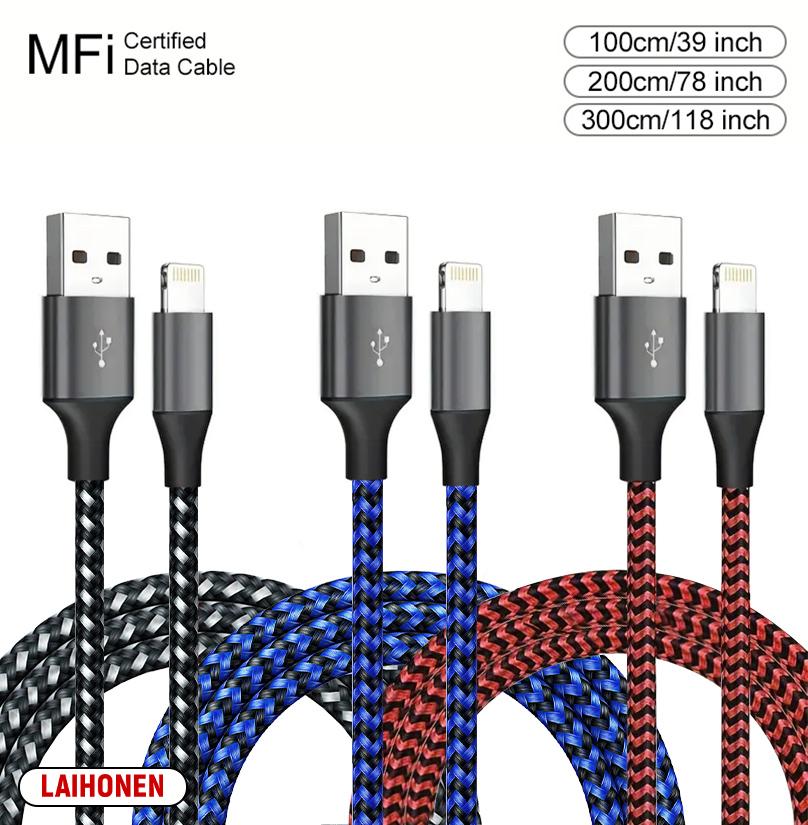 1M 2M 3M USB A To Lightning MFi Certified Cable For 14 13 12 11 X XR Pro Max Fast Charging Cable Charger Data Wire Cord 1m
1M 2M 3M USB A To Lightning MFi Certified Cable For 14 13 12 11 X XR Pro Max Fast Charging Cable Charger Data Wire Cord 1m
