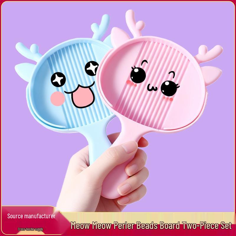 Colorful Meow Meow Bean Picking Spoon & Non-Stick Bean Tray Combo - DIY Bean Storage Tool Blue Handheld Meow Tray Set
Colorful Meow Meow Bean Picking Spoon & Non-Stick Bean Tray Combo - DIY Bean Storage Tool Blue Handheld Meow Tray Set
