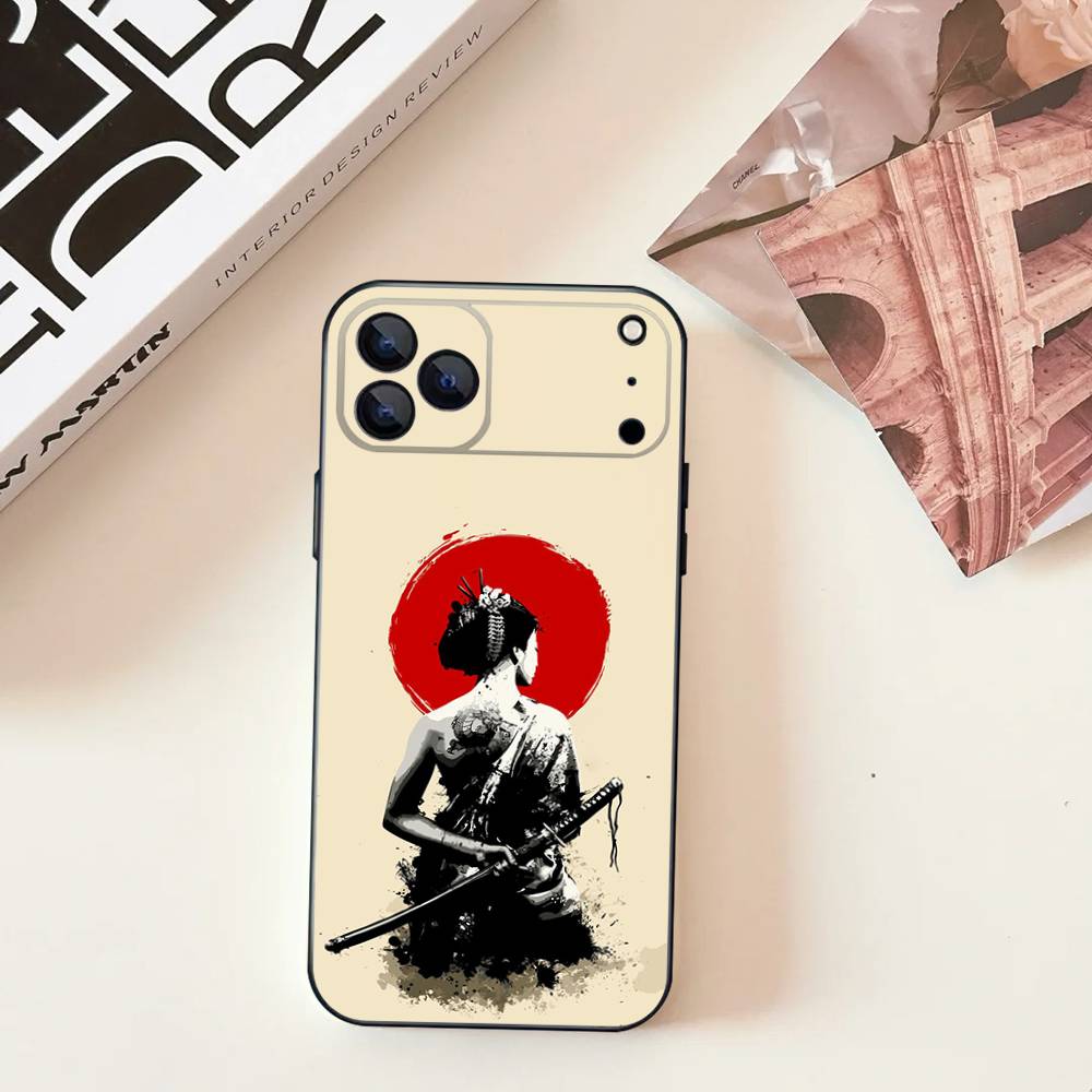Samurai Warrior Geisha Art Phone Case For iPhone 17,16,15,14,13,12,11,Pro,Max,Plus,E,SE4,Air,Mini Black Precise Hole Matching iPhone14
Samurai Warrior Geisha Art Phone Case For iPhone 17,16,15,14,13,12,11,Pro,Max,Plus,E,SE4,Air,Mini Black Precise Hole Matching iPhone14