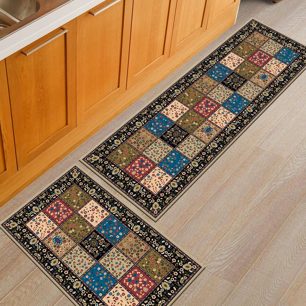 2pcs Rectangle Doormat Slip proof Floor Mat for Living Room Kitchen Bathroom Bed Carpet Floral40*60cm+40*120cm
2pcs Rectangle Doormat Slip proof Floor Mat for Living Room Kitchen Bathroom Bed Carpet Floral40*60cm+40*120cm