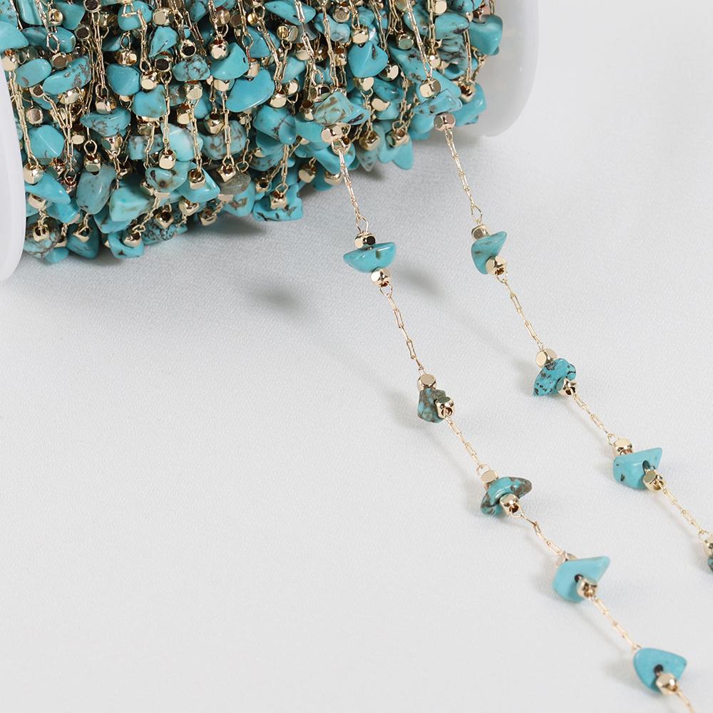1meter Bohemian Crystal Irregular Stone Beads Beaded Chain for Handmade Bracelet Necklace Jewelry Making DIY Curtain Decoration
1meter Bohemian Crystal Irregular Stone Beads Beaded Chain for Handmade Bracelet Necklace Jewelry Making DIY Curtain Decoration
