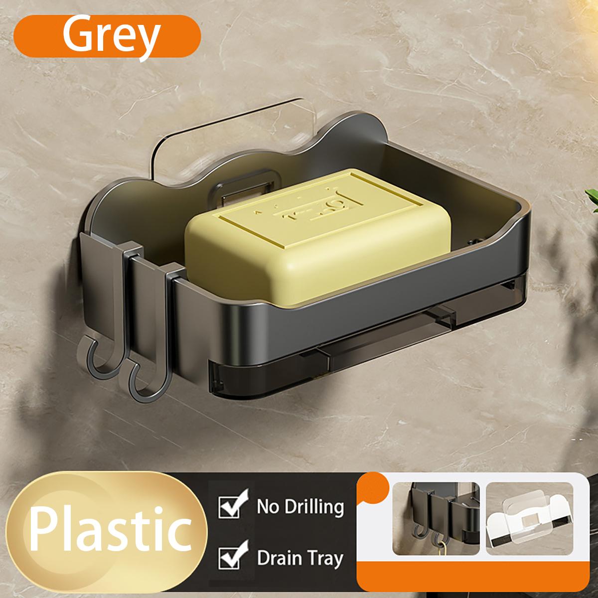 ABS Мыльница для ванной комнаты с дренажом воды Настенная мыльница Аксессуары для ванной комнаты
ABS Мыльница для ванной комнаты с дренажом воды Настенная мыльница Аксессуары для ванной комнаты