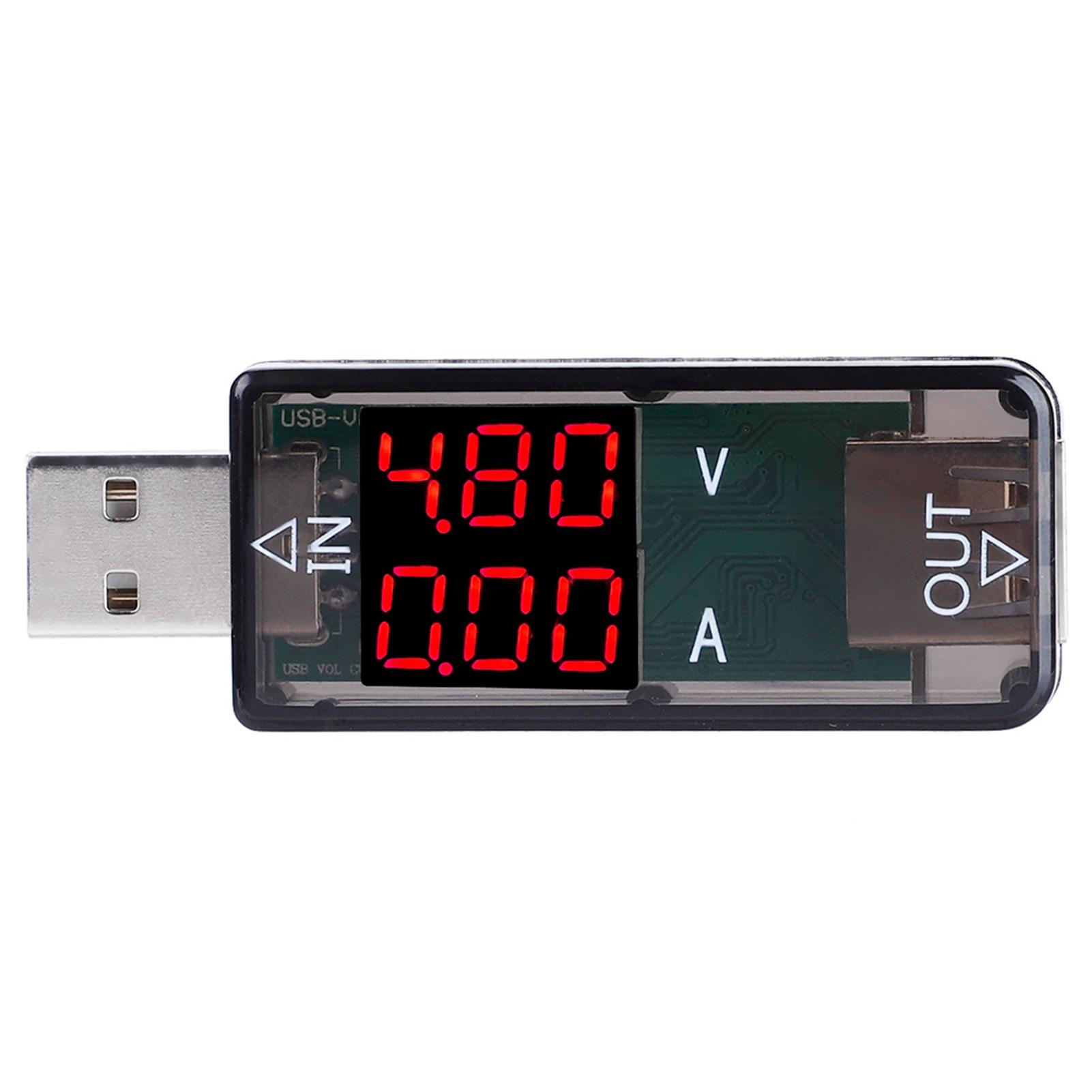 USB Кольоровий LCD Вольтметр Амперметр Струмометр Мультиметр Зарядний пристрій USB Тестер (Чорний)
USB Кольоровий LCD Вольтметр Амперметр Струмометр Мультиметр Зарядний пристрій USB Тестер (Чорний)