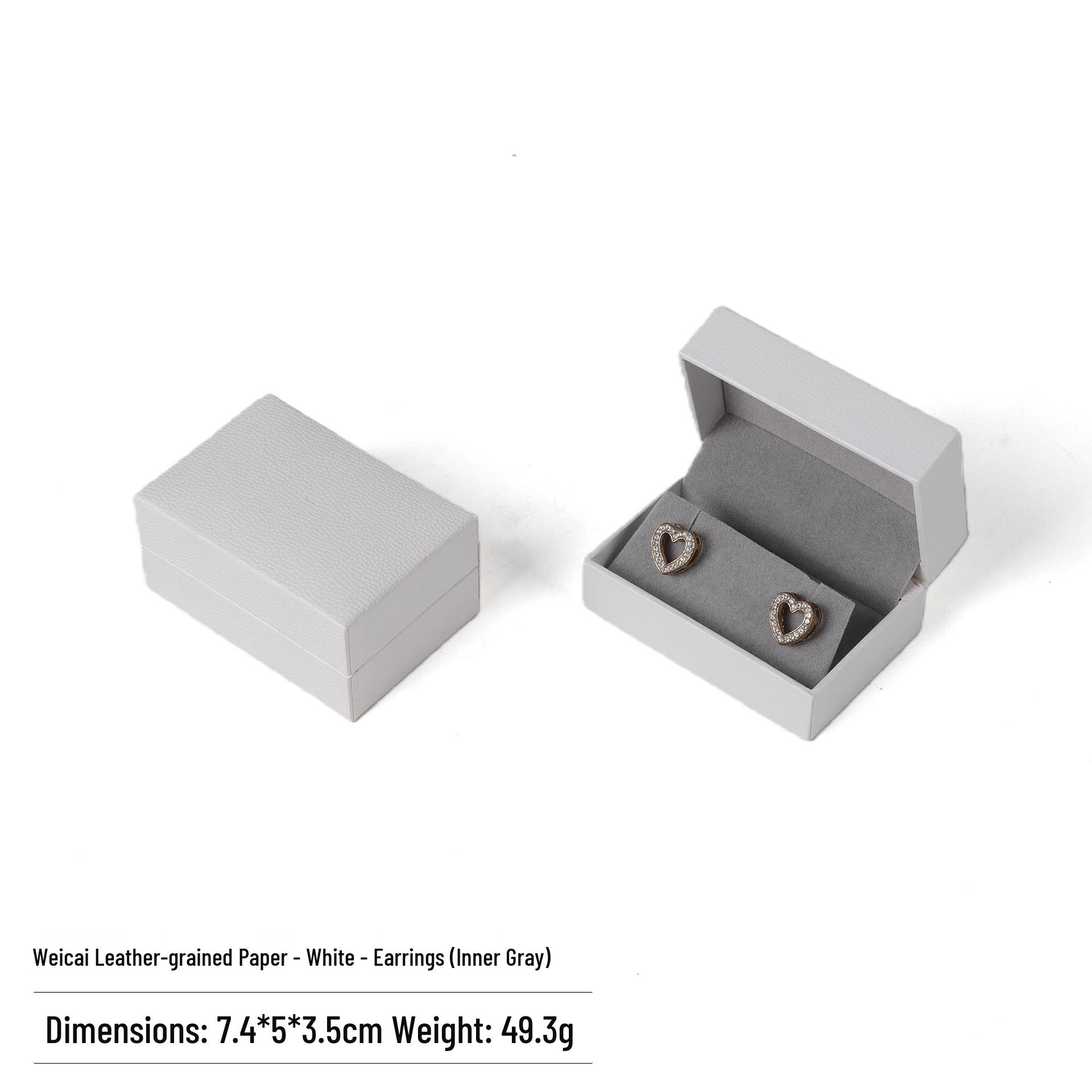 Earring Box: High-Grade Leather-Like Paper, Right-Angle, Flip-Top, for Earrings & Pendants
Earring Box: High-Grade Leather-Like Paper, Right-Angle, Flip-Top, for Earrings & Pendants