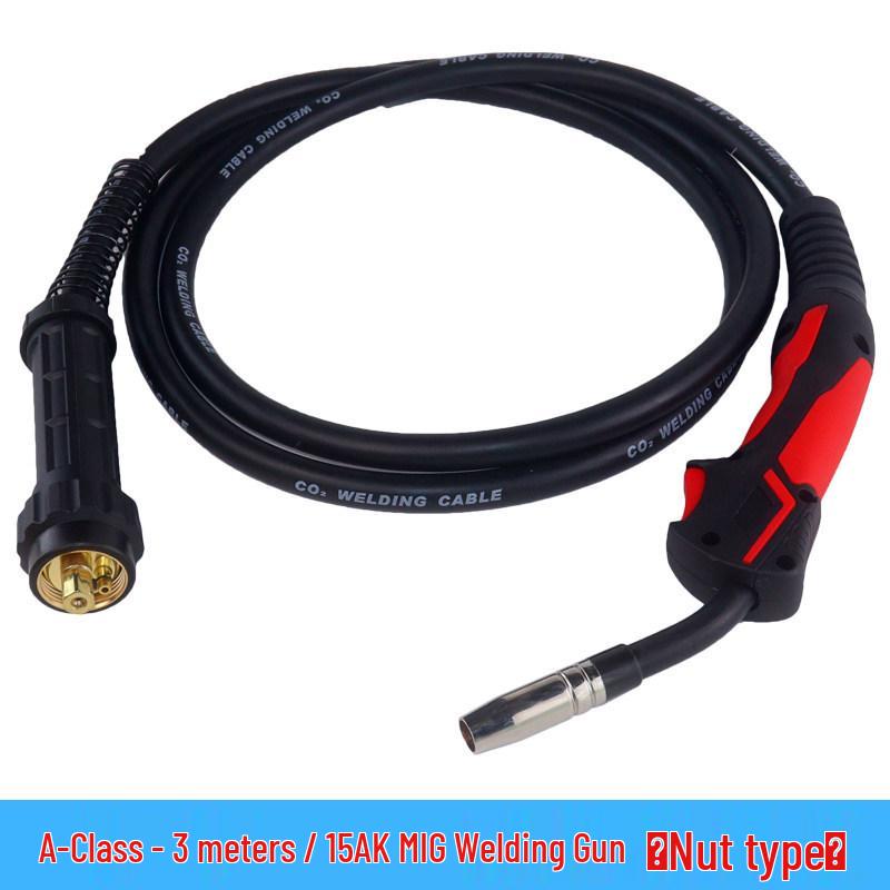 200A Industrial MIG Welding Gun with CO2 Shield, 350A Welder Kit, European Style Handle & Extension
200A Industrial MIG Welding Gun with CO2 Shield, 350A Welder Kit, European Style Handle & Extension