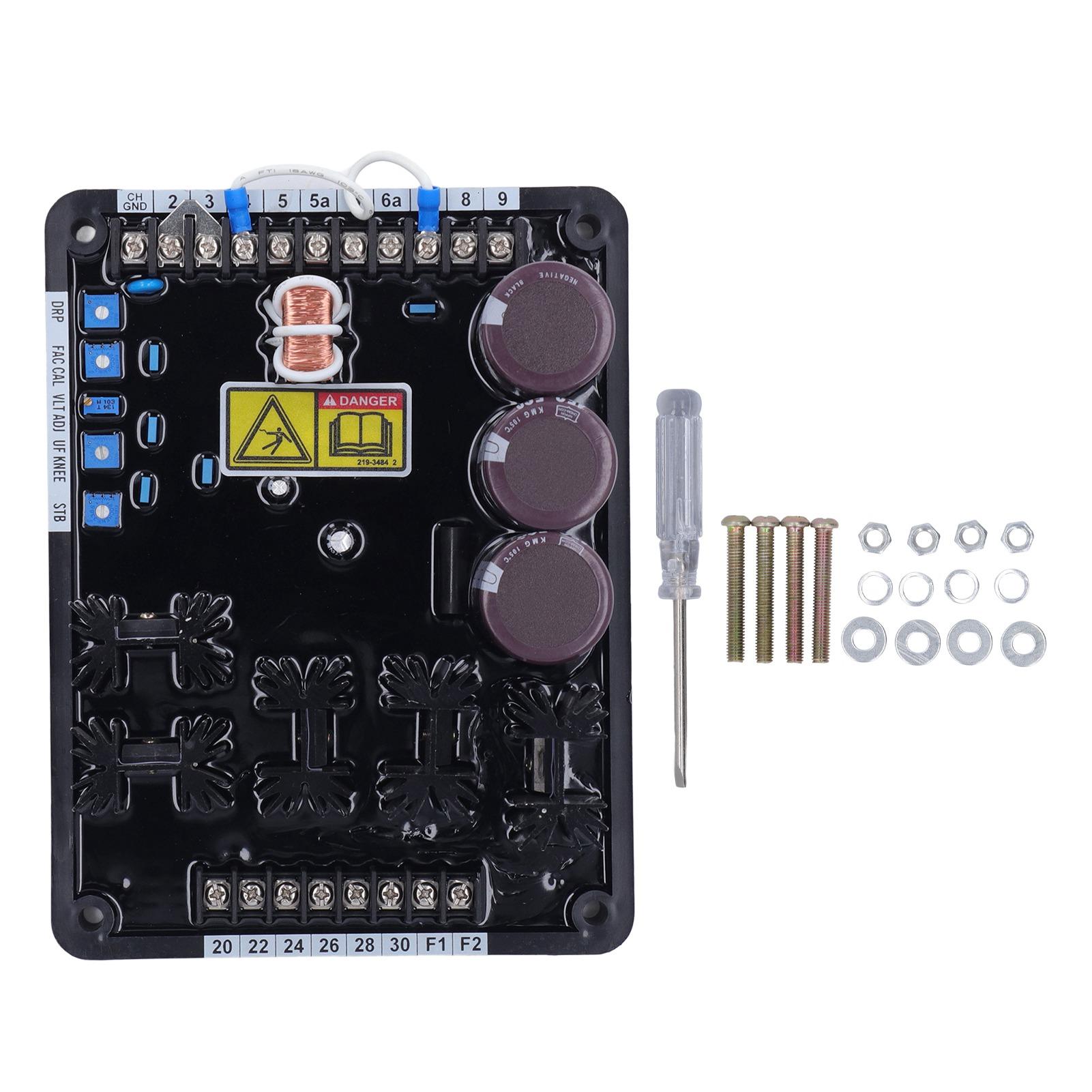 Automatic Voltage Regulator Diesel Generator Set AVR Voltage Regulation Board AC180‑280V Single Phas
Automatic Voltage Regulator Diesel Generator Set AVR Voltage Regulation Board AC180‑280V Single Phas