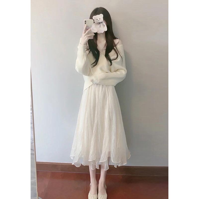 Fairy Mori Style White Mesh Midi Skirt for Women - High Waist Spring/Summer 2025 L абрикосовий
Fairy Mori Style White Mesh Midi Skirt for Women - High Waist Spring/Summer 2025 L абрикосовий