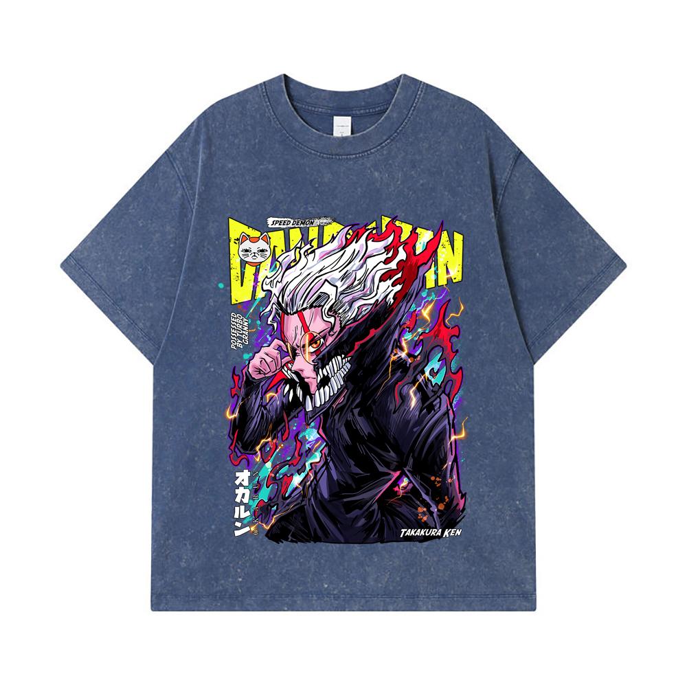 275 GSM Washed T-shirts 100% Cotton Dandadan V24 Okarun Print Unisex Heavy Cotton T Shirt 2XL королівський синій колір
275 GSM Washed T-shirts 100% Cotton Dandadan V24 Okarun Print Unisex Heavy Cotton T Shirt 2XL королівський синій колір