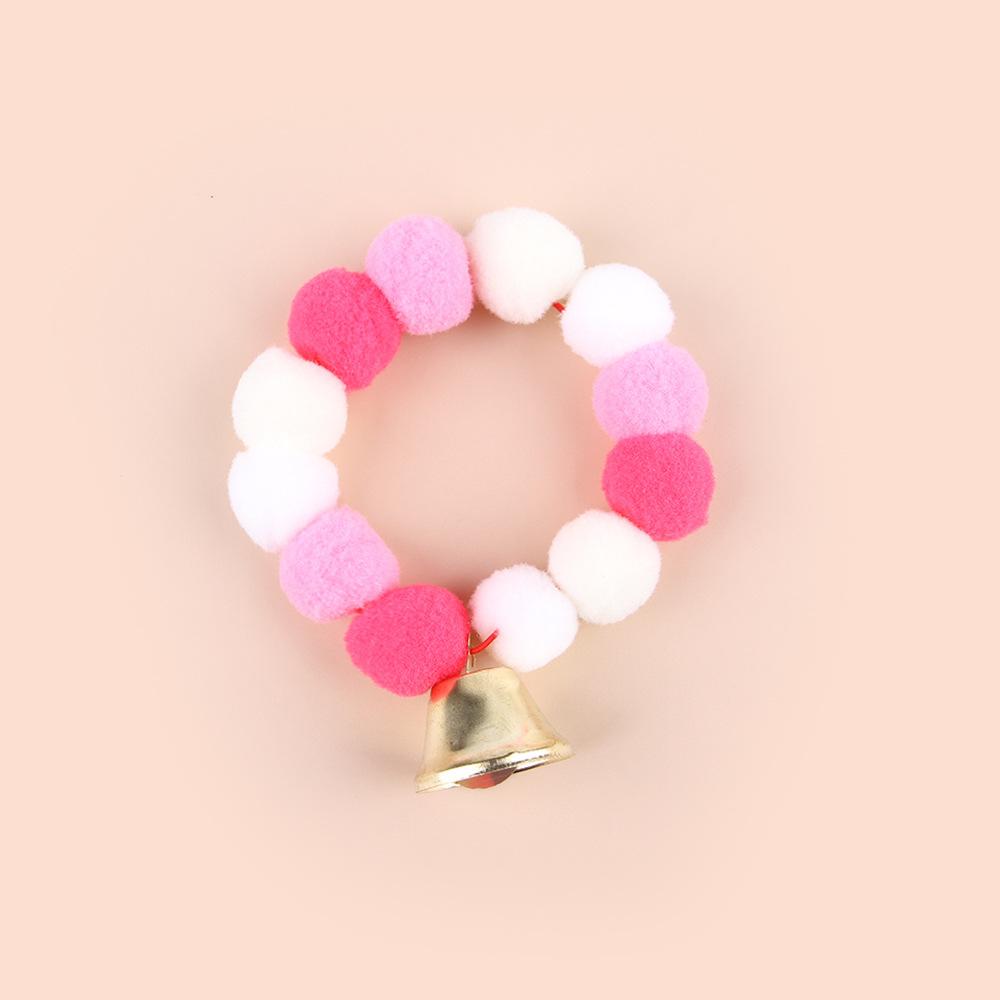 Pet Dog Rainbow Hair Ball Necklace Collar Pet Dog Cat Pet Fur Ball Collar Neckties Dog Grooming Accessories For Christmas Gift L рожевий
Pet Dog Rainbow Hair Ball Necklace Collar Pet Dog Cat Pet Fur Ball Collar Neckties Dog Grooming Accessories For Christmas Gift L рожевий
