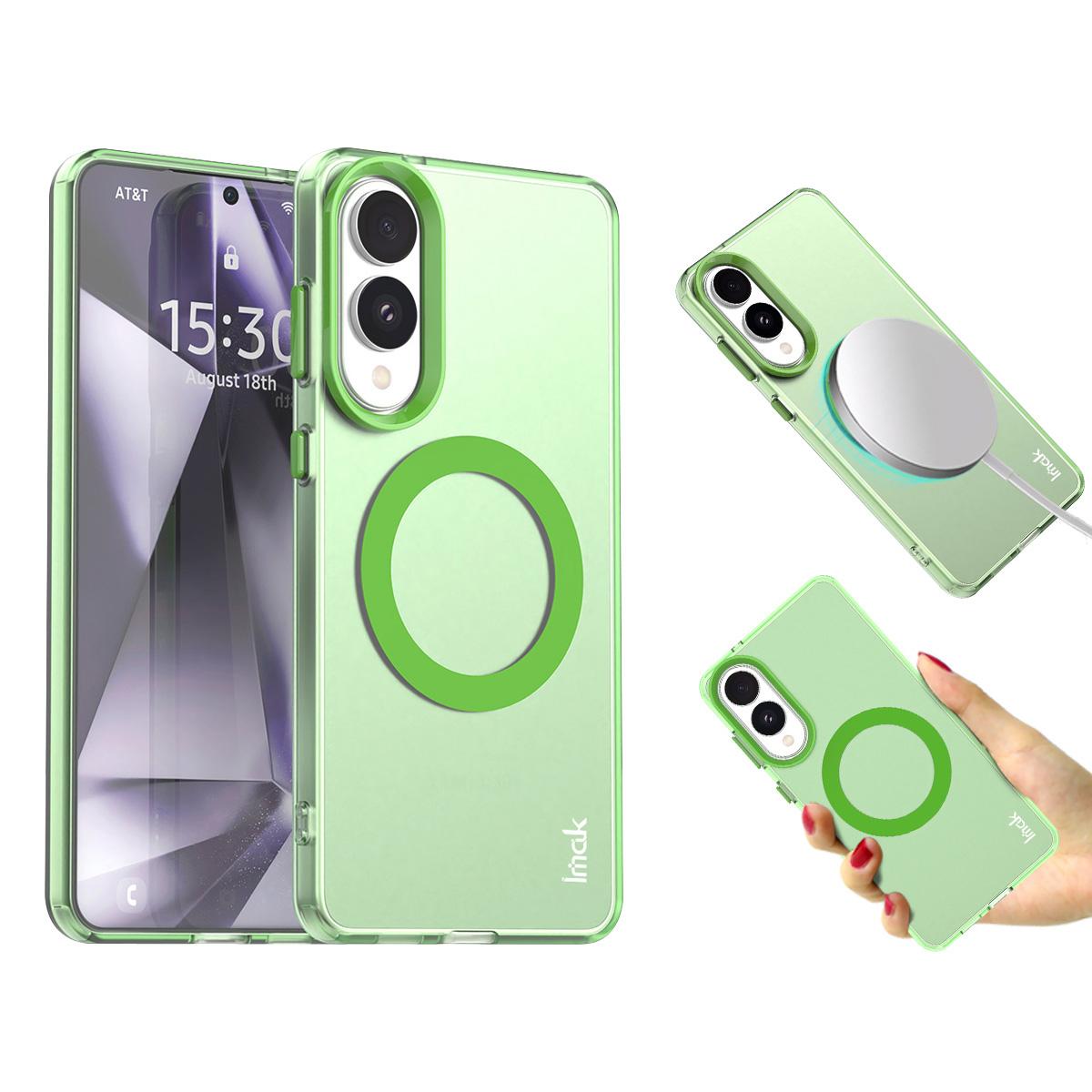 IMAK For Samsung Galaxy S25 Edge Magnetic Case Candy Color Anti Drop TPU + PET Back Cover C
IMAK For Samsung Galaxy S25 Edge Magnetic Case Candy Color Anti Drop TPU + PET Back Cover C