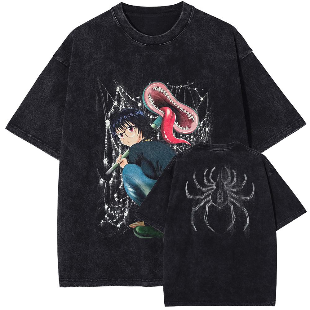 Unisexga HUNTERHUNTER Print Tshirt For Unisex Women Clothing Vintage Washed Oversized T Shirt High Quality Cotton Short Sleeve Tees S
Unisexga HUNTERHUNTER Print Tshirt For Unisex Women Clothing Vintage Washed Oversized T Shirt High Quality Cotton Short Sleeve Tees S