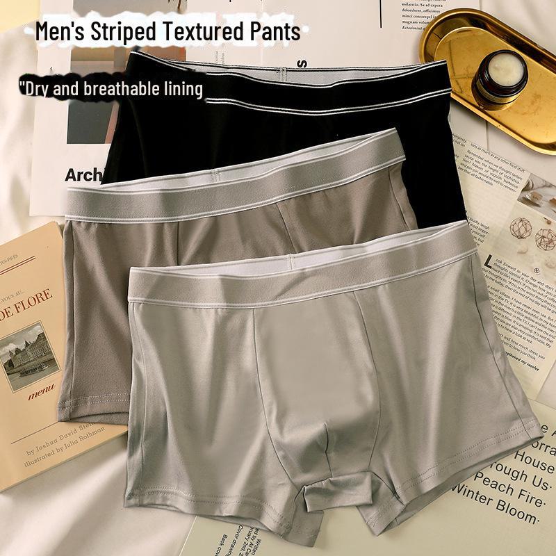 Men s Antibacterial Skin-friendly Medium-high Waist Youth Boxer Briefs M size темно-сірий
Men s Antibacterial Skin-friendly Medium-high Waist Youth Boxer Briefs M size темно-сірий
