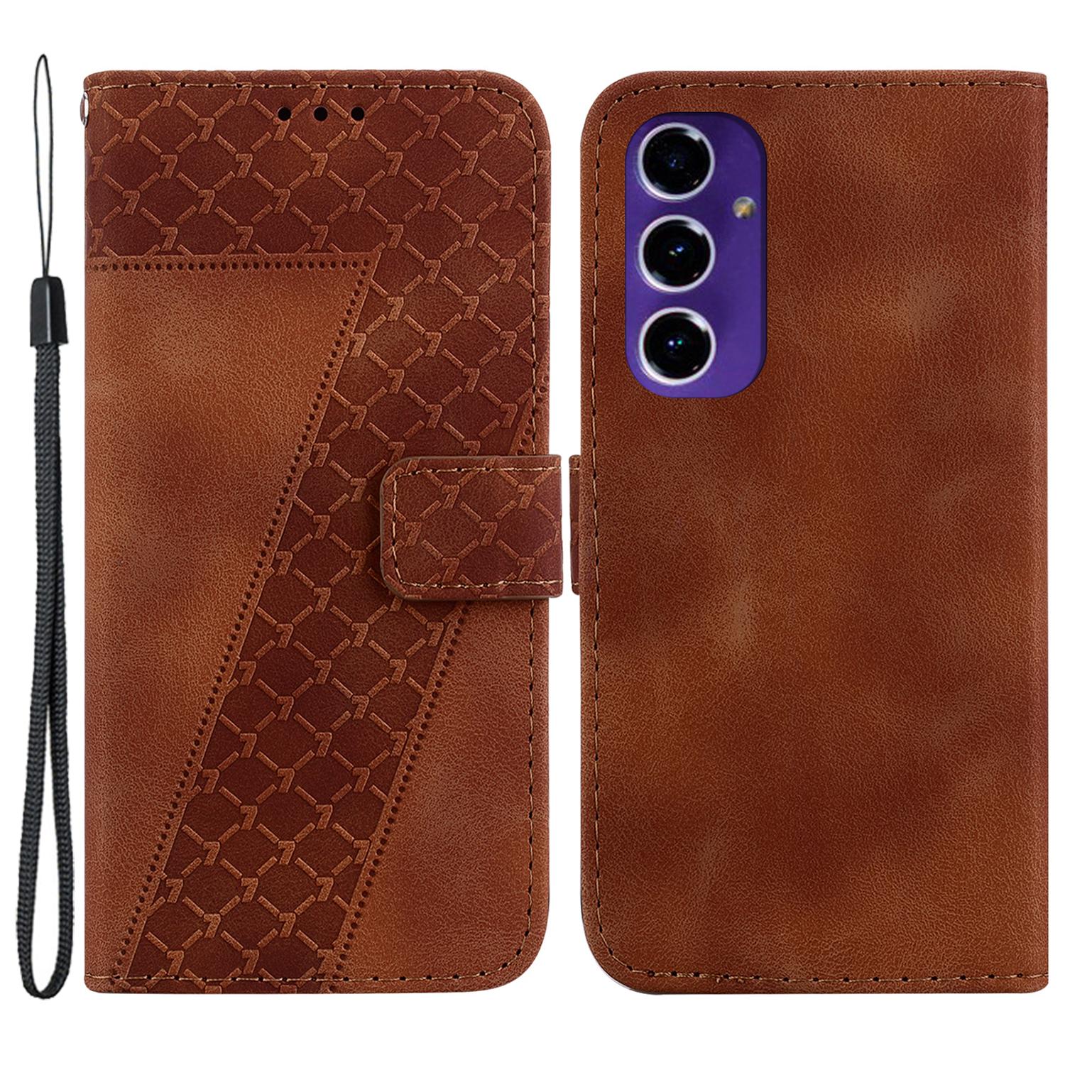 For Samsung Galaxy S24 FE Phone Stand Case PU Leather Wallet Phone Cover with Imprinted 7-Shape Pattern F
For Samsung Galaxy S24 FE Phone Stand Case PU Leather Wallet Phone Cover with Imprinted 7-Shape Pattern F