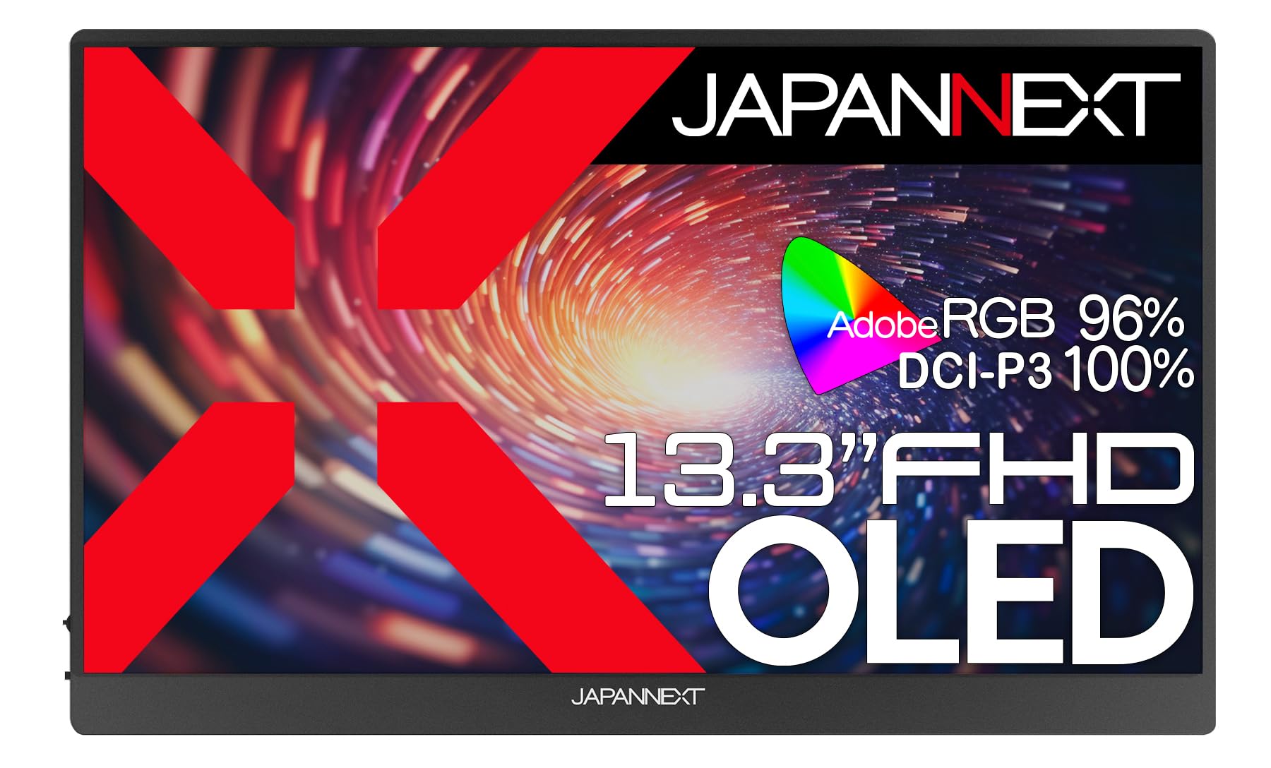 JAPANNEXT inch mobile monitor OLED panel full HD 1920x1080 resolution with smart case 13.3 (USB/Type C/miniHDMI/PC compatible/built-in
JAPANNEXT inch mobile monitor OLED panel full HD 1920x1080 resolution with smart case 13.3 (USB/Type C/miniHDMI/PC compatible/built-in