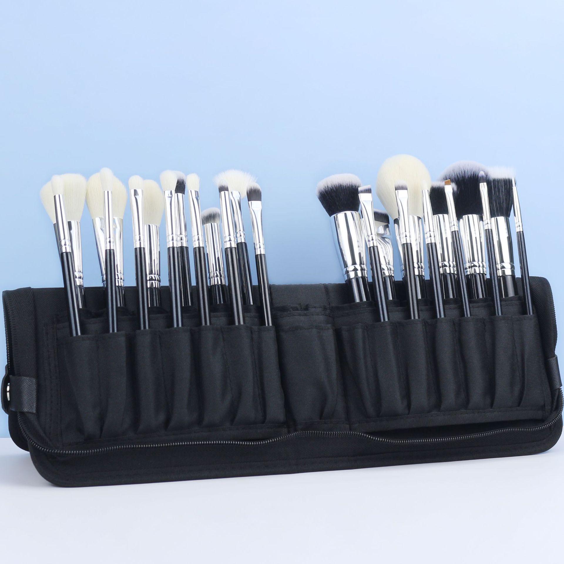 Luxury 25-Piece Professional Makeup Brush Set with Animal Hair for Makeup Artists
Luxury 25-Piece Professional Makeup Brush Set with Animal Hair for Makeup Artists