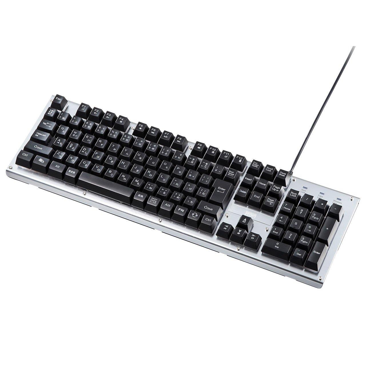 Sanwa Supply Backlit Keyboard Membrane 109 109A Layout USB-A Keys/Japanese SKB-WAR3 чорний
Sanwa Supply Backlit Keyboard Membrane 109 109A Layout USB-A Keys/Japanese SKB-WAR3 чорний