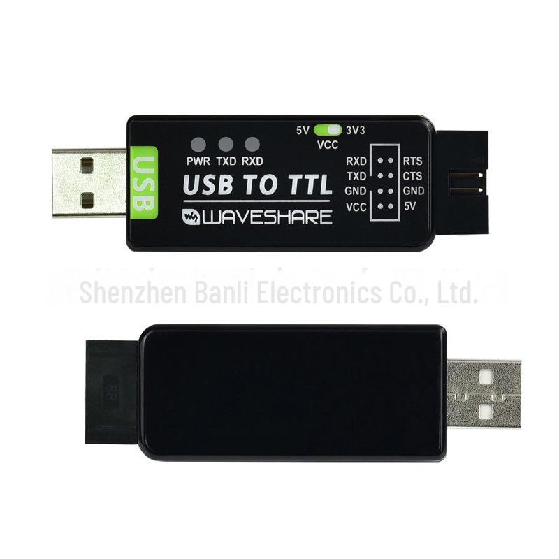 Industrial-Grade USB to TTL Module with Original FT232RL, Multi-Protection Circuits, and System Compatibility. 0203015
Industrial-Grade USB to TTL Module with Original FT232RL, Multi-Protection Circuits, and System Compatibility. 0203015
