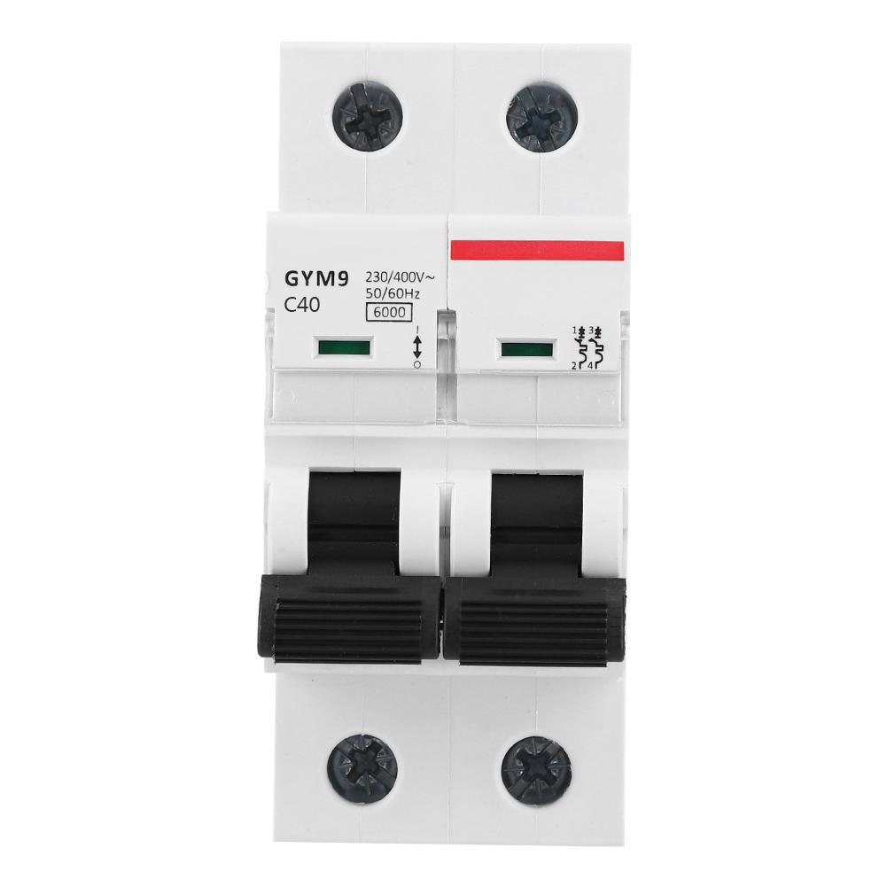 GYM9C65 Circuit Breaker 2P 230400V 5060Hz IP20 Electric Leaking Protector Current Circuit
GYM9C65 Circuit Breaker 2P 230400V 5060Hz IP20 Electric Leaking Protector Current Circuit