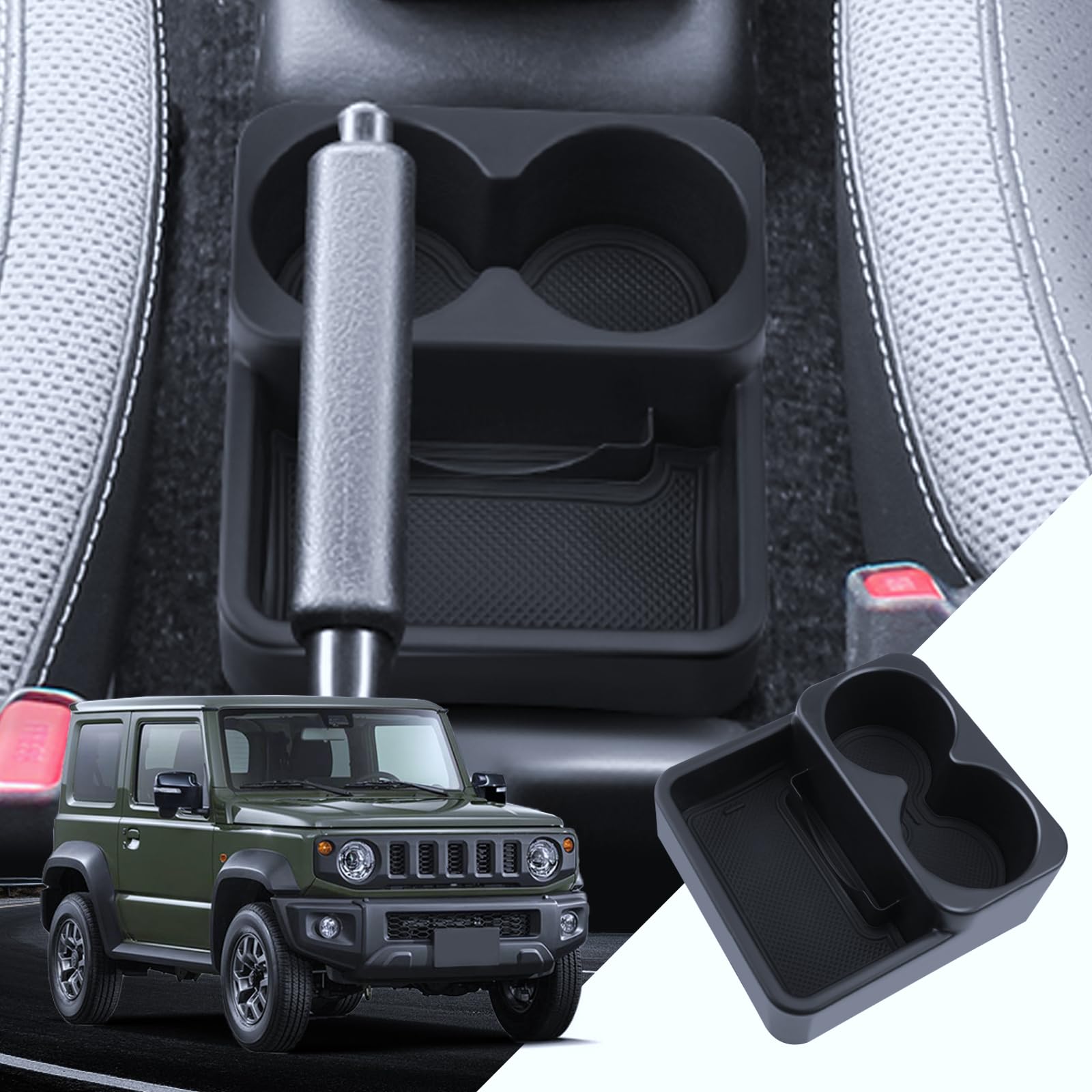 LANTU Suzuki Jimny JB23 Console Box MT Exclusive Drink Holder jb23w Accessories Shift Rear Expansion Storage Box Small Item Storage Parts Interior
LANTU Suzuki Jimny JB23 Console Box MT Exclusive Drink Holder jb23w Accessories Shift Rear Expansion Storage Box Small Item Storage Parts Interior