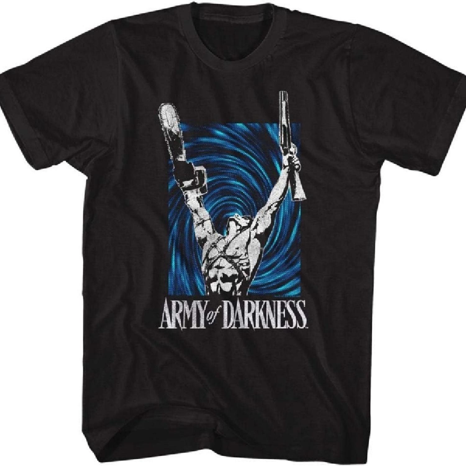 Army of Darkness T-Shirt Time Vortex Black Tee XXXXXL
Army of Darkness T-Shirt Time Vortex Black Tee XXXXXL
