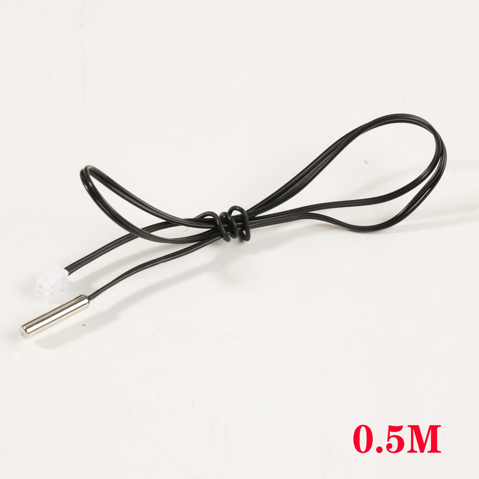 3950 NTC Thermistor Temperature Sensor Waterproof Probe Wire 10K 1m/2m/3m/5m W1209 W1401 X5.24-2P cable 0.5M
3950 NTC Thermistor Temperature Sensor Waterproof Probe Wire 10K 1m/2m/3m/5m W1209 W1401 X5.24-2P cable 0.5M