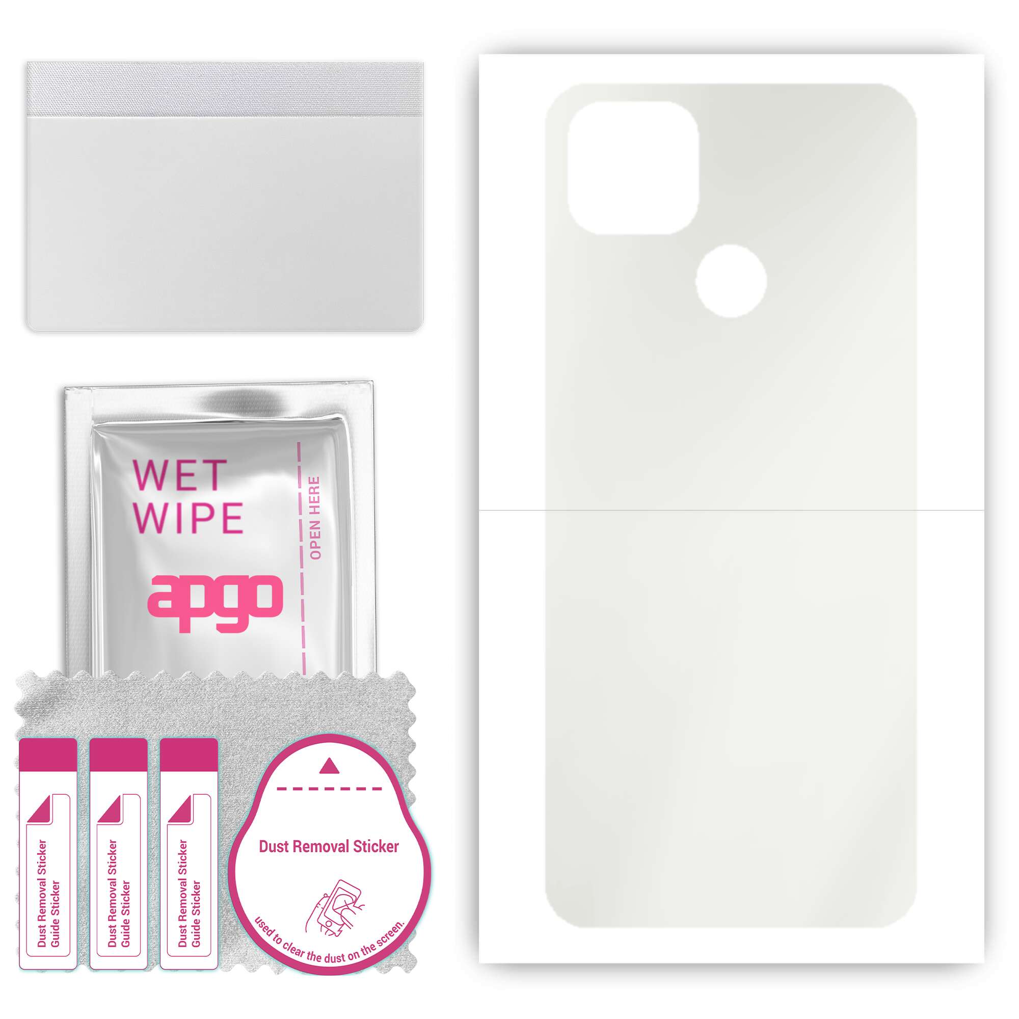 apgo MATTE Protective Skin Sticker for the back compatible with Motorola Moto G9 Power, Wrap Film, Hydrogel Film, Flexible, Soft TPU with positioning
apgo MATTE Protective Skin Sticker for the back compatible with Motorola Moto G9 Power, Wrap Film, Hydrogel Film, Flexible, Soft TPU with positioning