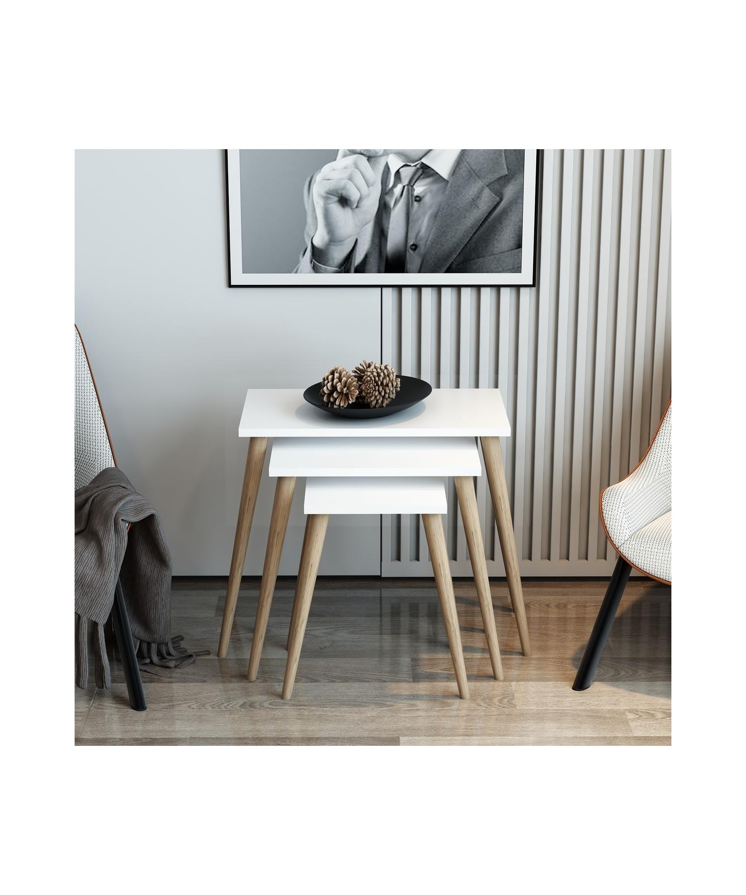 Alaçatı Series 3 Nesting Nesting Table White Center Table Side Table And Service Table Wooden Legs
Alaçatı Series 3 Nesting Nesting Table White Center Table Side Table And Service Table Wooden Legs