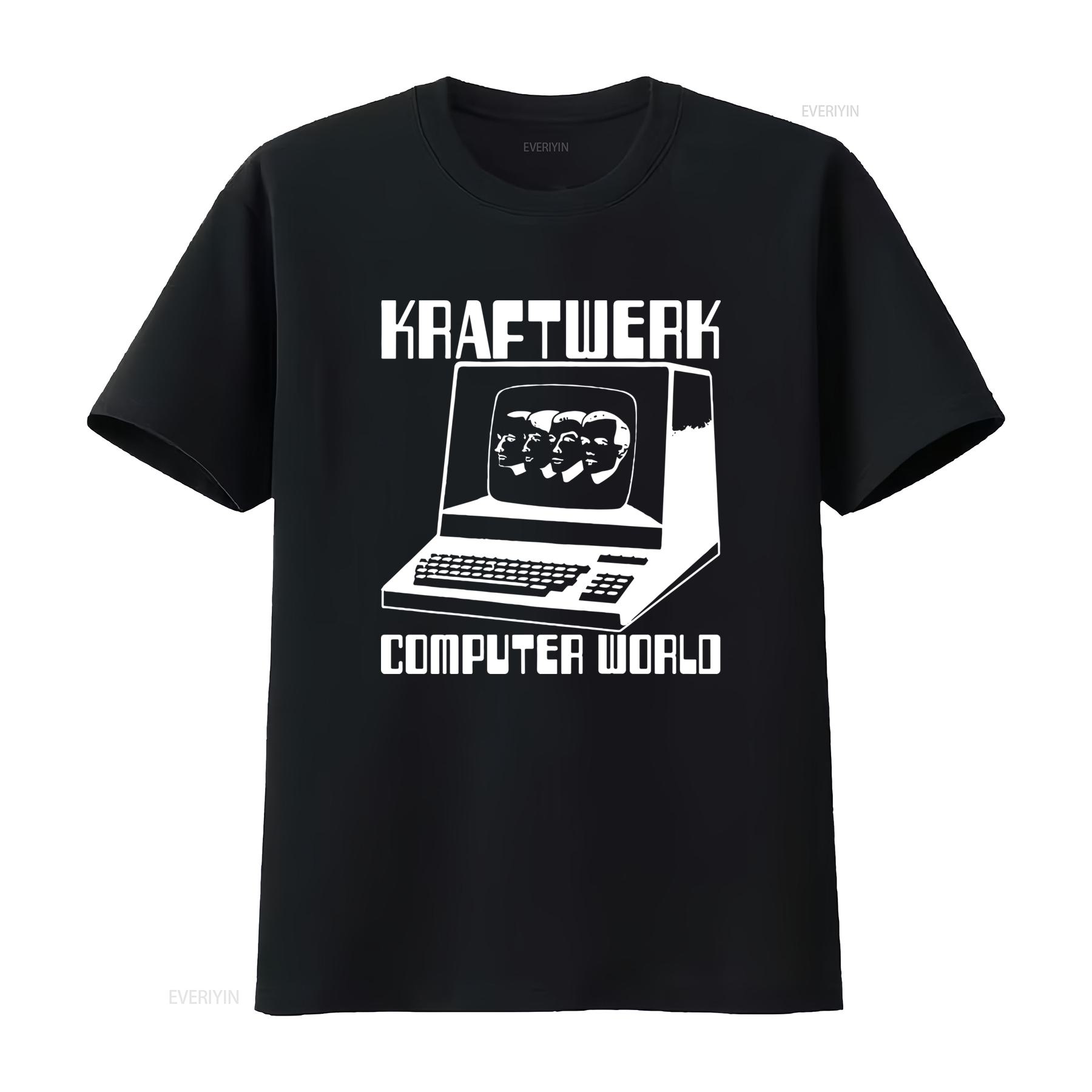 Kraftwerk Computer World Retro Style T Shirt vintage Washed Casual Stretched Top For Everyday Wear graphic Stylish Soft homme 4XL
Kraftwerk Computer World Retro Style T Shirt vintage Washed Casual Stretched Top For Everyday Wear graphic Stylish Soft homme 4XL