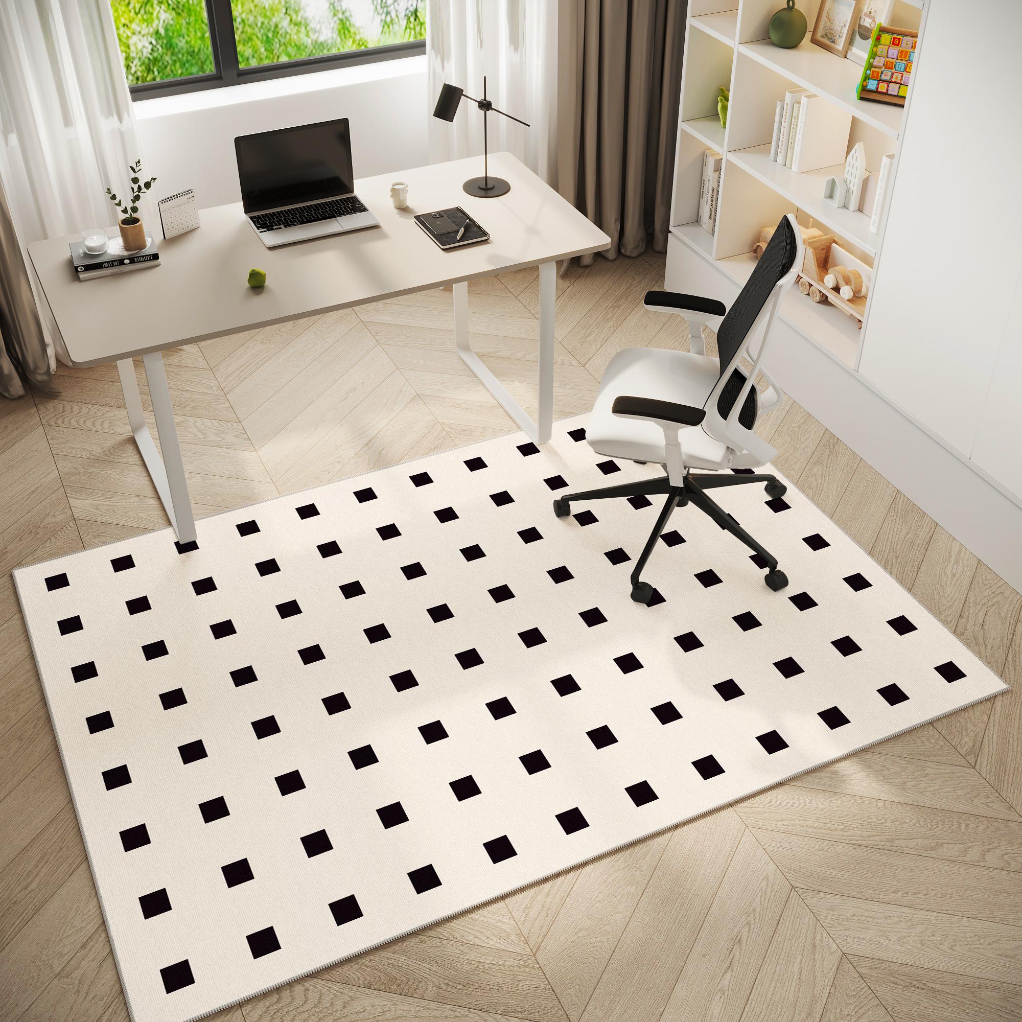 VIKAMA Minimalist Computer Swivel Chair Mat Bedroom & Study Anti-Slip Rug Children s Reading Area Crawling Mat Home Decor 60x90cm 24x36inch
VIKAMA Minimalist Computer Swivel Chair Mat Bedroom & Study Anti-Slip Rug Children s Reading Area Crawling Mat Home Decor 60x90cm 24x36inch