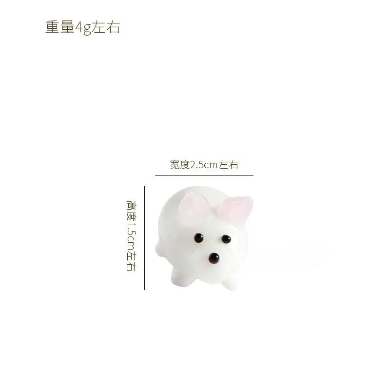 Mini Doggy Model Cute Cartoon Dog Glass Craft Ornaments Accessories Animal Statue Teddy Corgi Animal Statue Desktop Decoration
Mini Doggy Model Cute Cartoon Dog Glass Craft Ornaments Accessories Animal Statue Teddy Corgi Animal Statue Desktop Decoration
