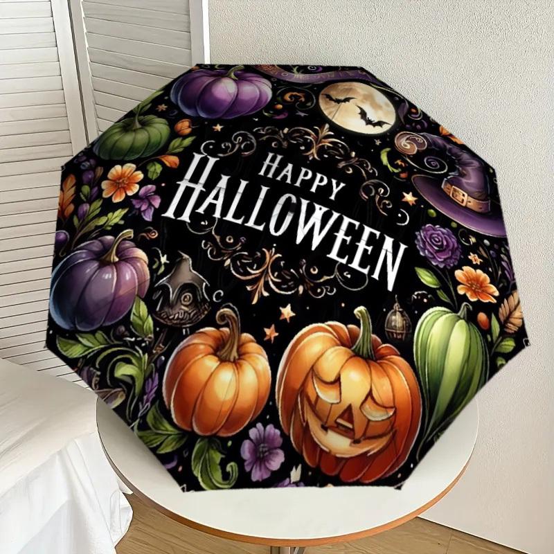 1pc Halloween Decorations with Pumpkins and Flowers Umbrella with Plastic Handle,Suitable for All Seasons Home Travel Outdoor UmbrellaDD522
1pc Halloween Decorations with Pumpkins and Flowers Umbrella with Plastic Handle,Suitable for All Seasons Home Travel Outdoor UmbrellaDD522