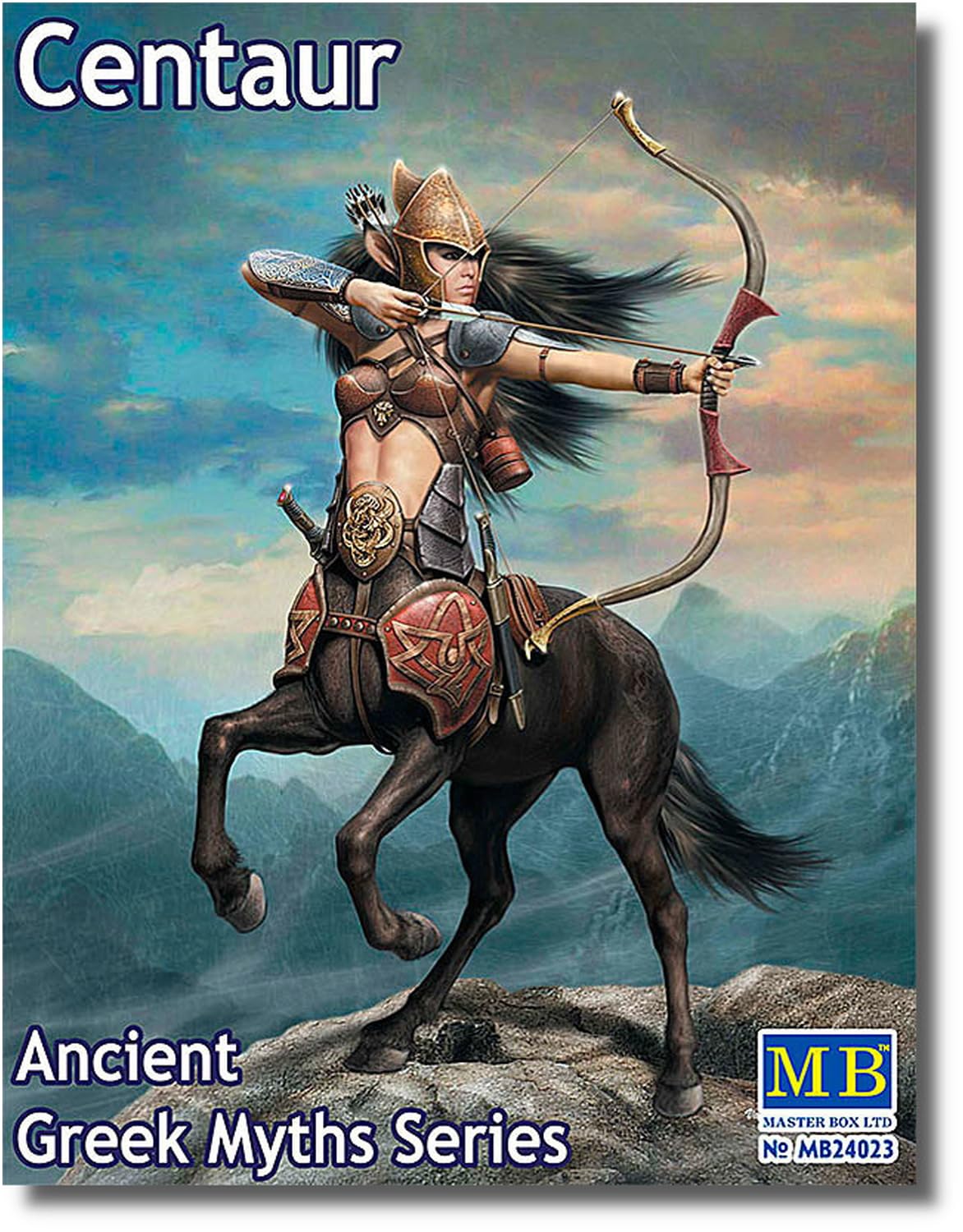 Master Box Серия Греческая мифология Стрелок Кентавр Пластиковая модель MB24023 1/24 Получеловек Полузверь