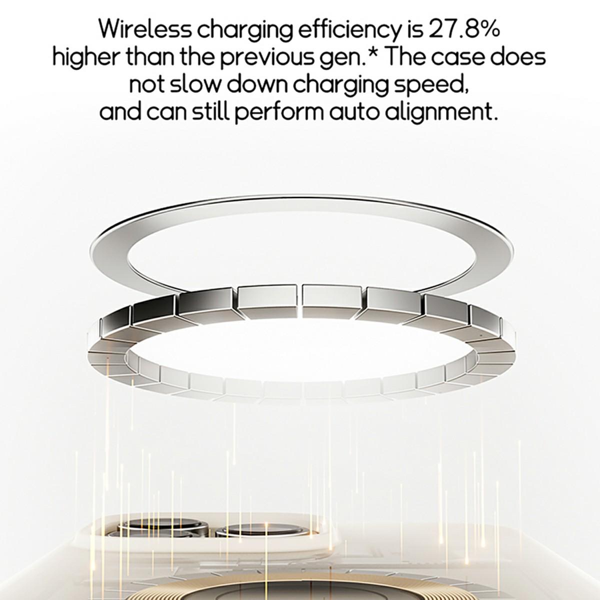 BASEUS For iPhone 15 Pro Case Compatible with MagSafe Liquid Silicone 0.2mm Phone Back Cover Titanium
BASEUS For iPhone 15 Pro Case Compatible with MagSafe Liquid Silicone 0.2mm Phone Back Cover Titanium